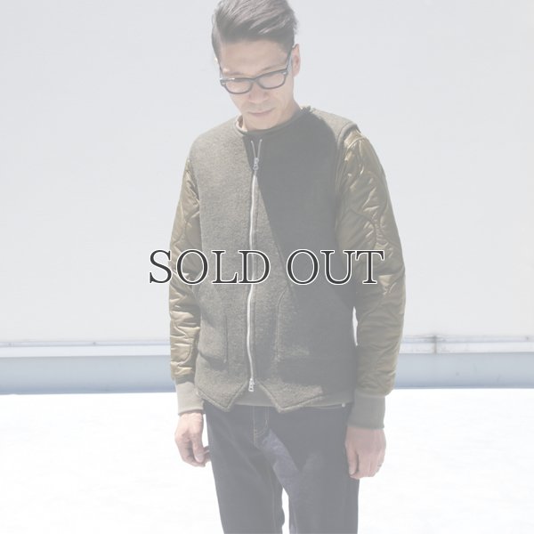 画像6: スライバーニットミルドノーカラーZipベスト【MADE IN JAPAN】『日本製』 / Upscape Audience