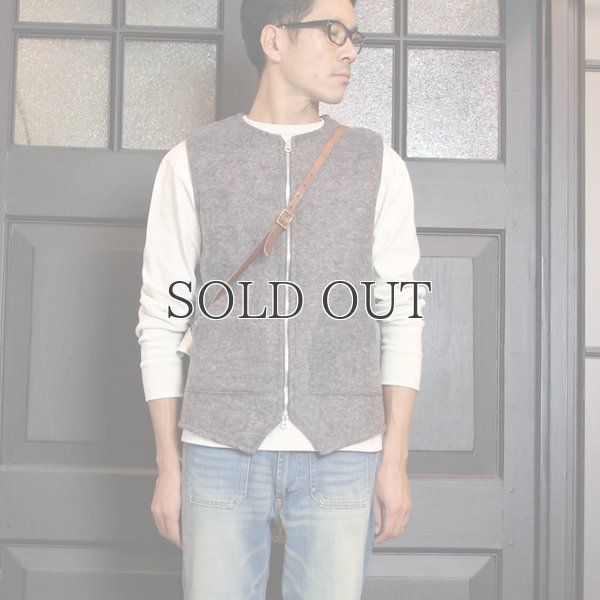 画像9: スライバーニットミルドノーカラーZipベスト【MADE IN JAPAN】『日本製』 / Upscape Audience