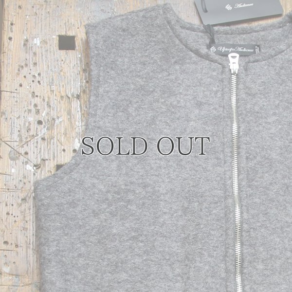 画像14: スライバーニットミルドノーカラーZipベスト【MADE IN JAPAN】『日本製』 / Upscape Audience