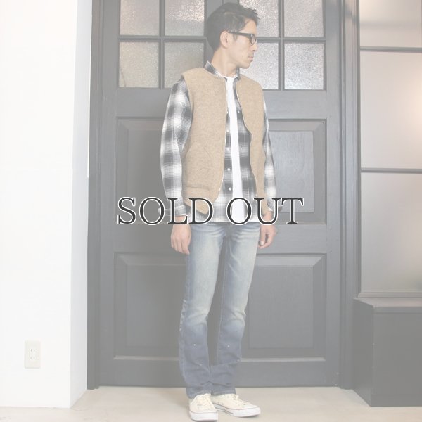 画像8: スライバーニットミルドノーカラーZipベスト【MADE IN JAPAN】『日本製』 / Upscape Audience