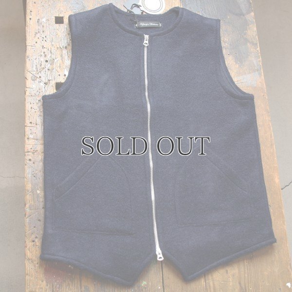 画像19: スライバーニットミルドノーカラーZipベスト【MADE IN JAPAN】『日本製』 / Upscape Audience