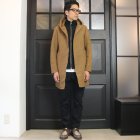 More photos1: スライバーウールニットフードロングコート 【送料無料】  / Audience