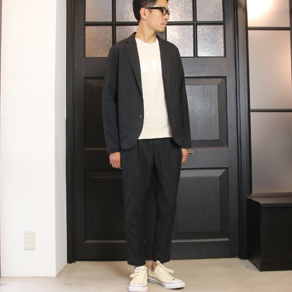 画像7: 【RE PRICE/価格改定】ヴィスコース粗挽TOP裏毛クルーネック長袖スウェット【MADE IN JAPAN】『日本製』/ Upscape Audience