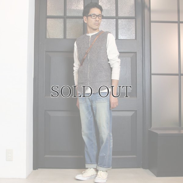 画像3: ヴィンテージウォッシュ4ポケペインターストレッチデニムパンツ / Audience