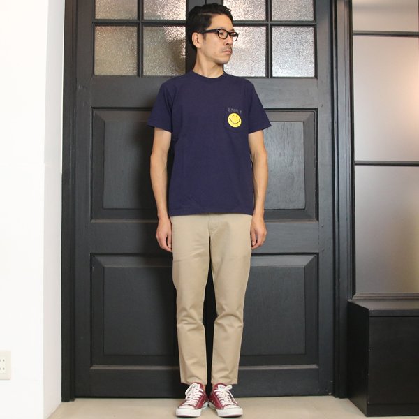 画像11: 【RE PRICE / 価格改定】7.1oz丸胴米綿ボディースマイル”S-F”ポケットTEE 【RE-STOCK】 / Audience