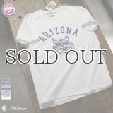 【RE PRICE / 価格改定】ARIZONA"ARIZONA LOGO" C/N S/S 6.6oz オールドプリントT [Lady's] / Audience