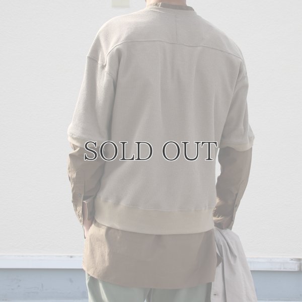 画像10: 度詰ワッフルS/Sビッグスウェット【MADE IN JAPAN】『日本製』/ Upscape Audience