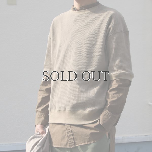 画像8: 度詰ワッフルS/Sビッグスウェット【MADE IN JAPAN】『日本製』/ Upscape Audience