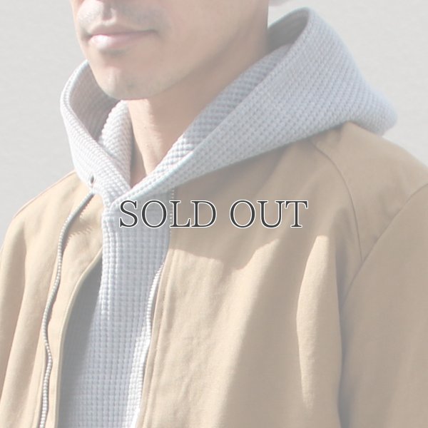 画像16: 【RE PRICE/価格改定】ビッグワッフルプルオーバーフードパーカ【MADE IN JAPAN】『日本製』 / Upscape Audience