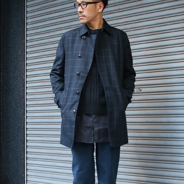 画像9: フランスリネンケーブル×鹿の子クルーネック長袖ニット【MADE IN JAPAN】『日本製』/ Upscape Audience