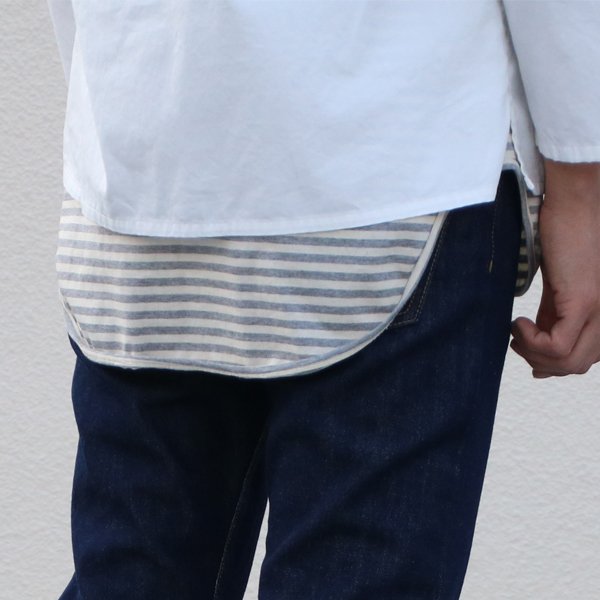 画像20: 【RE PRICE/価格改定】シルケットボーダークルーネック ロング_Tank【MADE IN JAPAN】『日本製』/ Upscape Audience