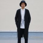 More photos1: 【RE PRICE/価格改定】ソフトリネンコットンキャンバスガウン_Coat【MADE IN JAPAN】『日本製』  / Upscape Audience