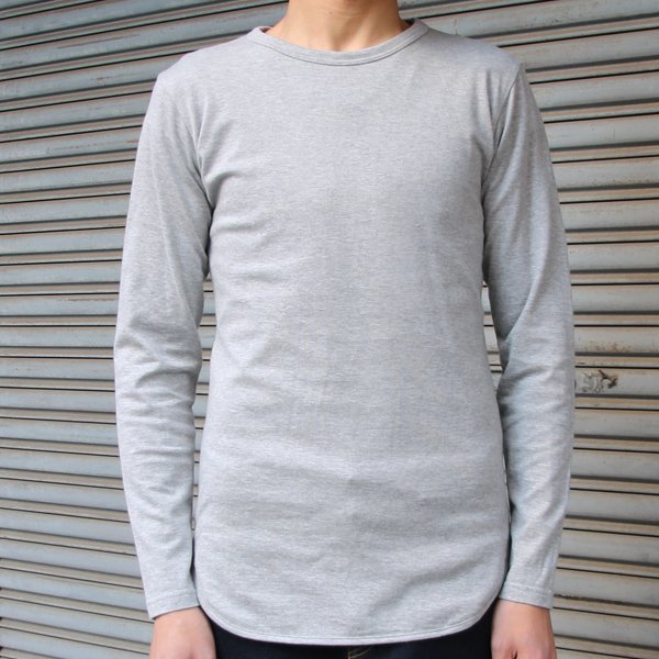 画像21: 【RE PRICE/価格改定】コーマ天竺ロング丈長袖Tシャツ【MADE IN JAPAN】『日本製』/ Upscape Audience