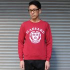 More photos2: 【RE PRICE / 価格改定】HARVARD"HARVARD EMBLEM"クルーネック長袖スウェット / Audience