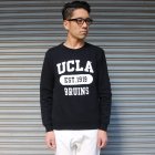 More photos2: 【RE PRICE/価格改定】UCLA"UCLA EST.1919 BRUINS"クルーネック長袖ライトスウェット / Audience