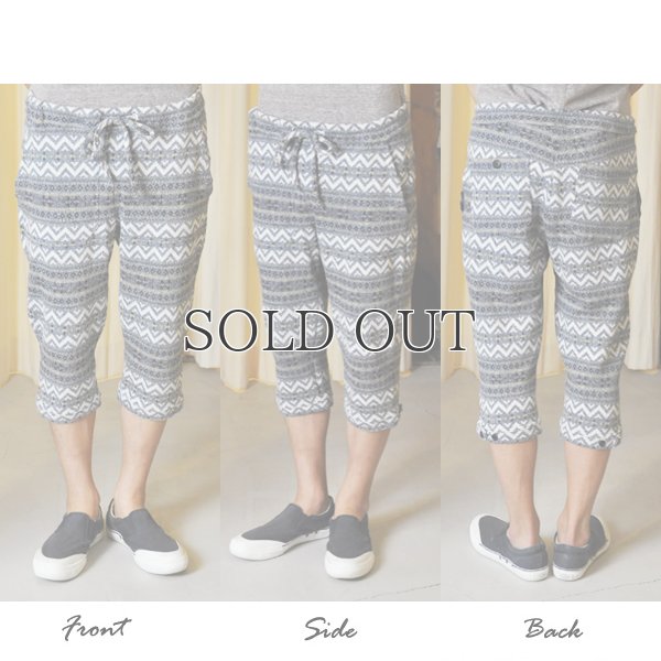 画像6: ガーデン柄ジャガード クロップドイージーパンツ【MADE IN JAPAN】 / Upscape Audience