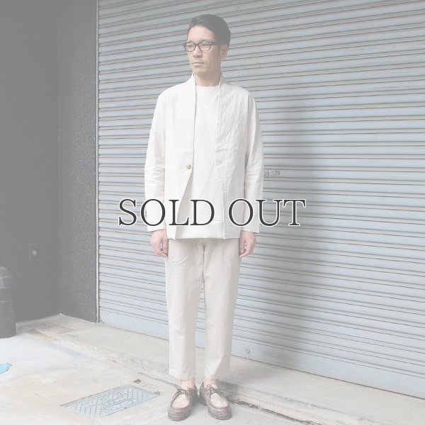 画像9: 綿麻キャンバス1Bカラーレス_jacket【MADE IN JAPAN】『日本製  / Upscape Audience