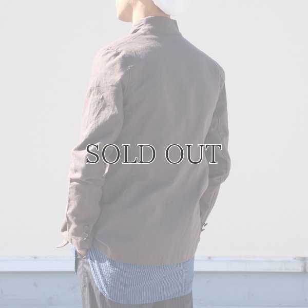 画像14: 綿麻キャンバス1Bカラーレス_jacket【MADE IN JAPAN】『日本製  / Upscape Audience