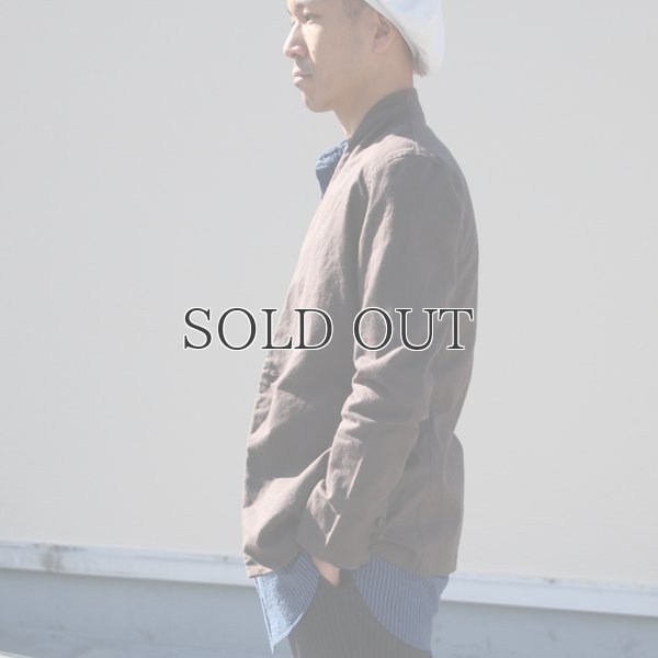 画像13: 綿麻キャンバス1Bカラーレス_jacket【MADE IN JAPAN】『日本製  / Upscape Audience