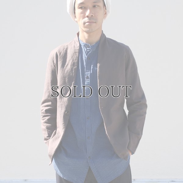 画像11: 綿麻キャンバス1Bカラーレス_jacket【MADE IN JAPAN】『日本製  / Upscape Audience