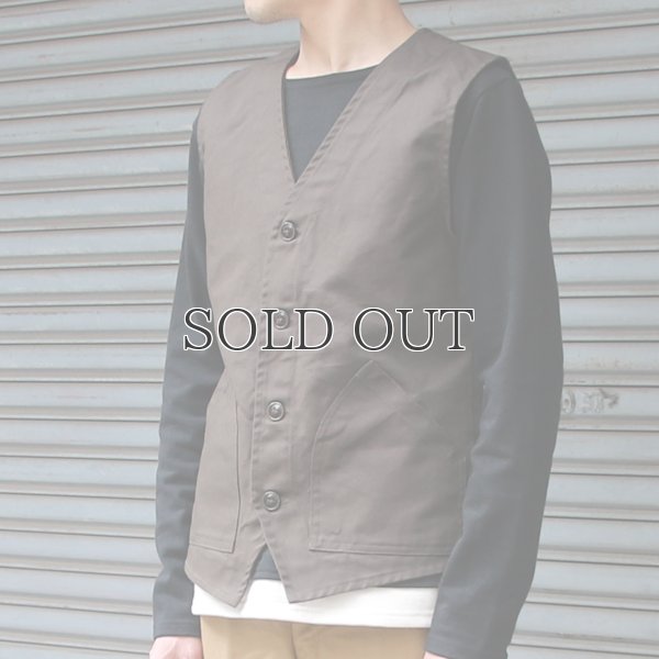 画像16: ヘビーオックスVネック4Bベスト【MADE IN JAPAN】『日本製』/ Upscape Audience