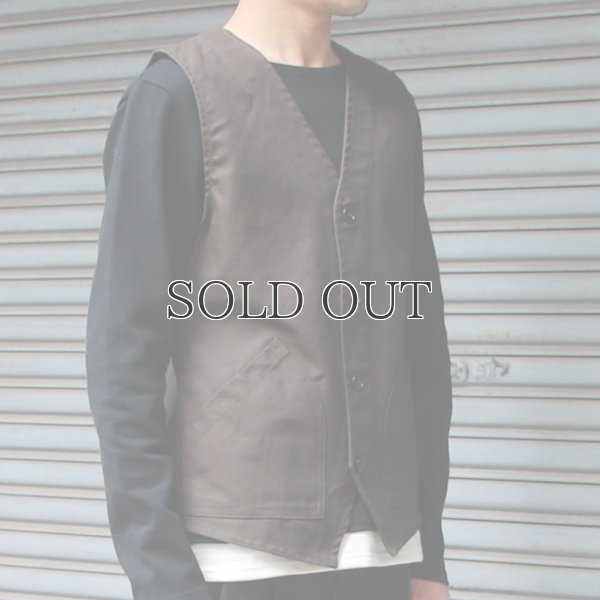 画像15: ヘビーオックスVネック4Bベスト【MADE IN JAPAN】『日本製』/ Upscape Audience