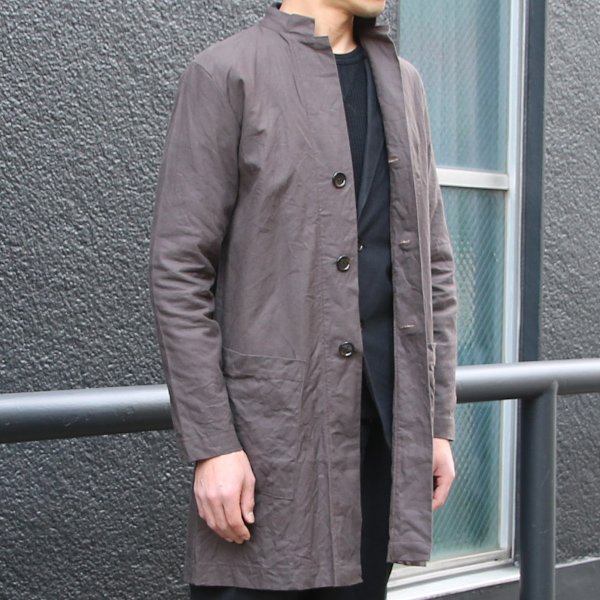 画像17: 【RE PRICE / 価格改定】綿麻キャンバスドクターコート【MADE IN JAPAN】『日本製』/ Upscape Audience