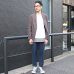 画像16: 【RE PRICE / 価格改定】コーマ天竺×シルケットボーダーレイヤード長袖カットソー【MADE IN JAPAN】『日本製  / Upscape Audience