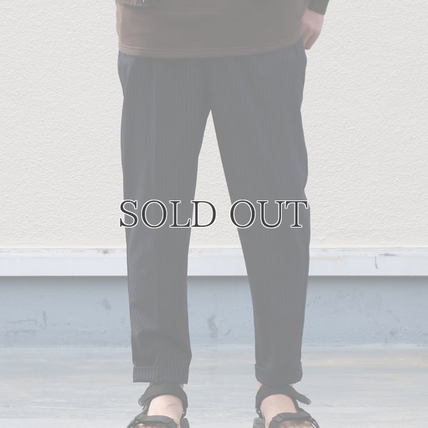 画像6: サマーウール調2タックWスソ ワイドアンクルパンツ【MADE IN JAPAN】『日本製』【送料無料】  / Upscape Audience