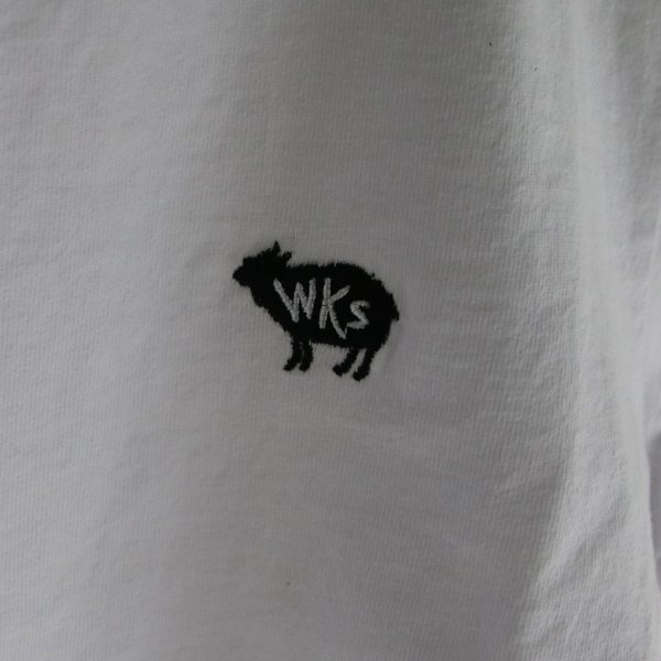 画像2: 【RE PRICE / 価格改定】WKS SHEEP EMBROIDERD Tシャツ【MADE IN U.S.A】『米国製』 / WOLVES KILL SHEEP