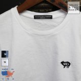 【RE PRICE / 価格改定】WKS SHEEP EMBROIDERD Tシャツ【MADE IN U.S.A】『米国製』 / WOLVES KILL SHEEP