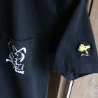 More photos2: 【RE PRICE / 価格改定】Snoopy ”HAG”刺繍&プリントTEE【Audience】