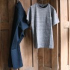 More photos1: 【RE PRICE / 価格改定】吊り編み天竺クルーネック丸胴ポケ付半袖_TEE【MADE IN TOKYO】『東京製』  / Upscape Audience