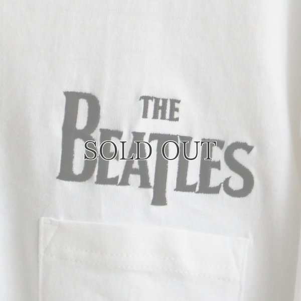 画像4: ビートルズ ”THEビートルズ”刺繍&プリントポケット付きBIG-TEE【Audience】