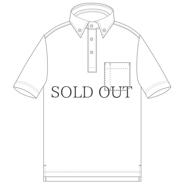 画像15: Coolmax（クールマックス）鹿の子 グラスポケット付 ボタンダウン ポロシャツ【MADE IN JAPAN】『日本製』/ Upscape Audience