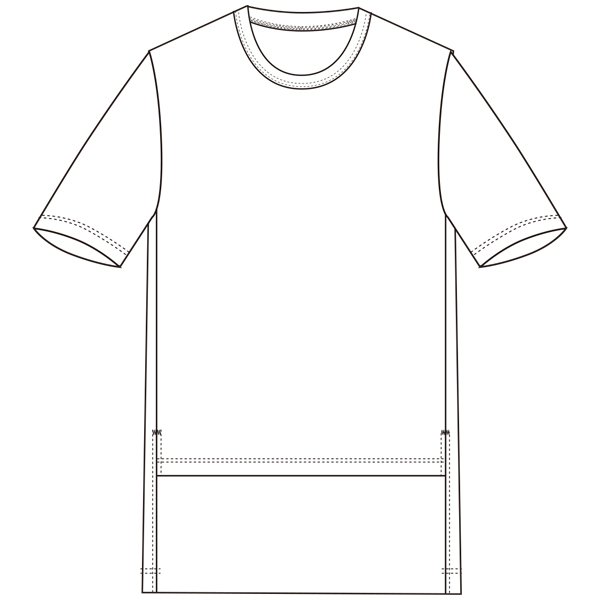 画像9: 度詰ワッフル サイドスリット ロングビッグ 5/S Tee【MADE IN JAPAN】『日本製』/ Upscape Audience