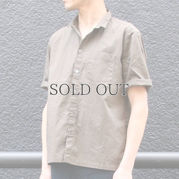 画像14: コットンギャバジンスタンドスモールカラー5/S Shirts Jacket【MADE IN JAPAN】『日本製』/ Upscape Audience