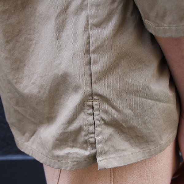 画像25: 【RE PRICE / 価格改定】コットンギャバジン マオカラー 七分袖 シャツジャケット【MADE IN JAPAN】『日本製』/ Upscape Audience