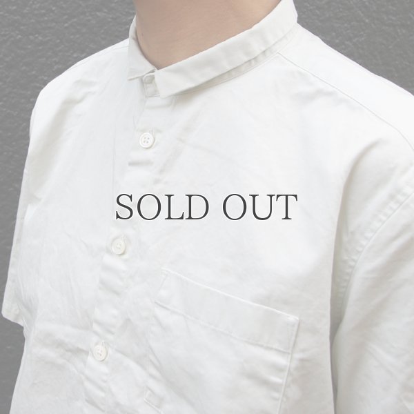 画像11: コットンギャバジンスタンドスモールカラー5/S Shirts Jacket【MADE IN JAPAN】『日本製』/ Upscape Audience