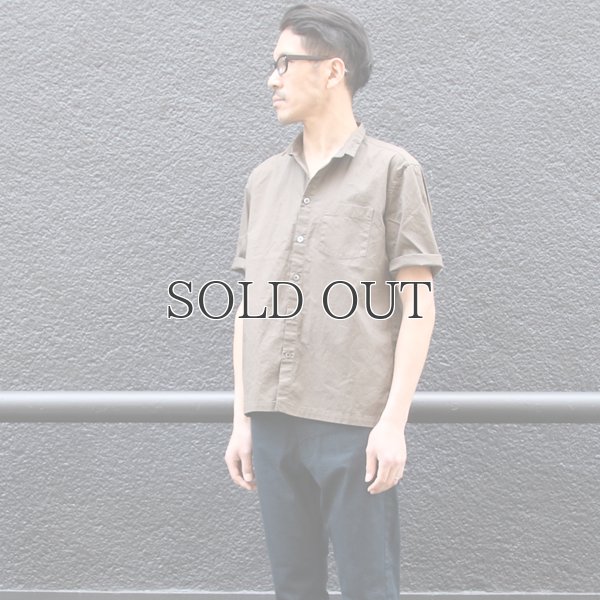画像3: コットンギャバジンスタンドスモールカラー5/S Shirts Jacket【MADE IN JAPAN】『日本製』/ Upscape Audience