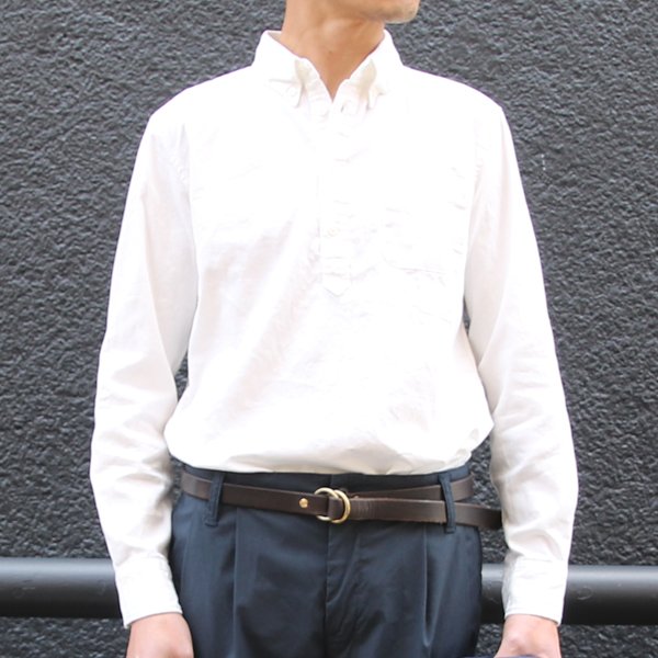 画像19: オックスナローカラーボタンダウンプルオーバーL/Sシャツ【MADE IN JAPAN】『日本製』/ Upscape Audience