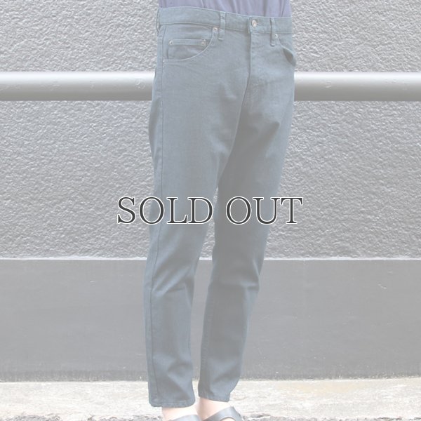 画像16: 藍×墨灰 ジンバブエストレッチデニムアンクルパンツ【MADE IN JAPAN】『日本製』/ Upscape Audience