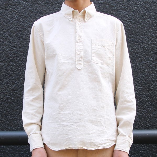 画像13: オックスナローカラーボタンダウンプルオーバーL/Sシャツ【MADE IN JAPAN】『日本製』/ Upscape Audience