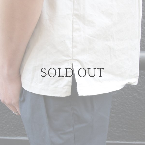 画像13: コットンギャバジンスタンドスモールカラー5/S Shirts Jacket【MADE IN JAPAN】『日本製』/ Upscape Audience