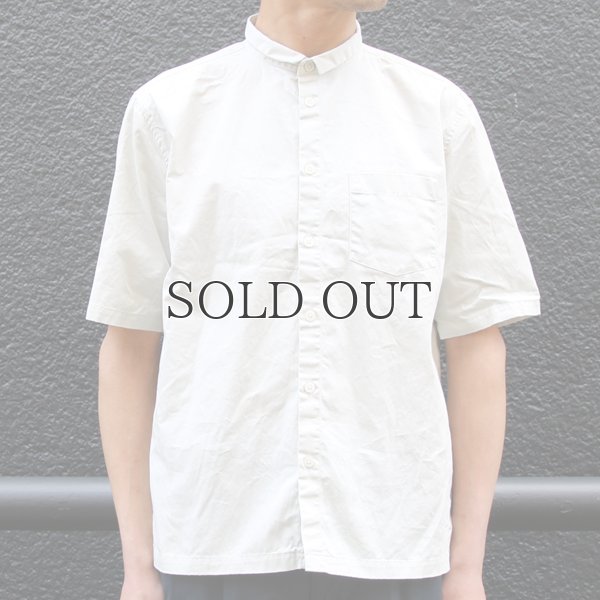 画像6: コットンギャバジンスタンドスモールカラー5/S Shirts Jacket【MADE IN JAPAN】『日本製』/ Upscape Audience