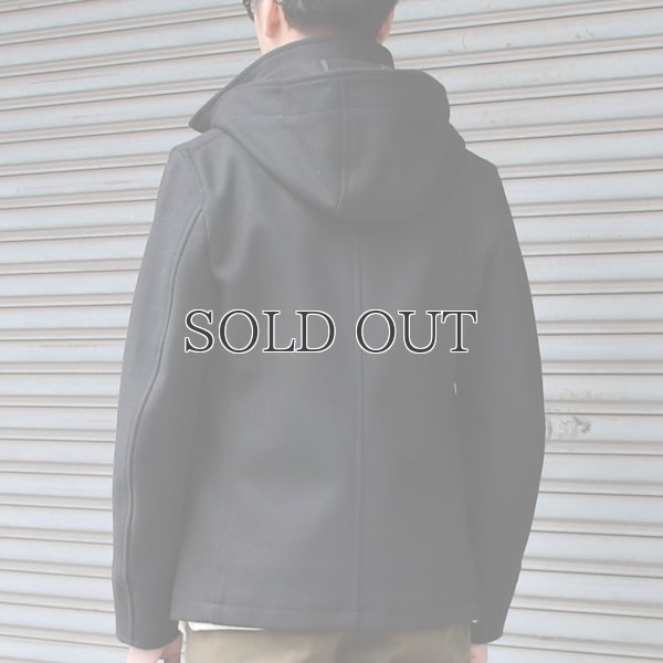 画像11: 840g ピュアウールメルトン脱着フードスタンドジャケット 【送料無料】 / Audience