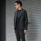 More photos3: 【RE PRICE/価格改定】度詰ワッフルC/NヘンリーS/Sカットソー【MADE IN JAPAN】『日本製』/ Upscape Audience