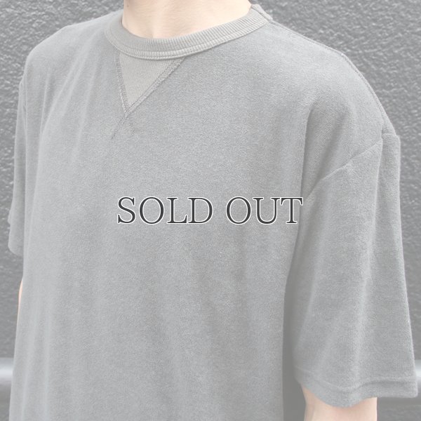 画像15: コットンパイル ガゼットスウェットオーバーサイズ サイドスリット S/S Tee【MADE IN JAPAN】『日本製』/ Upscape Audience