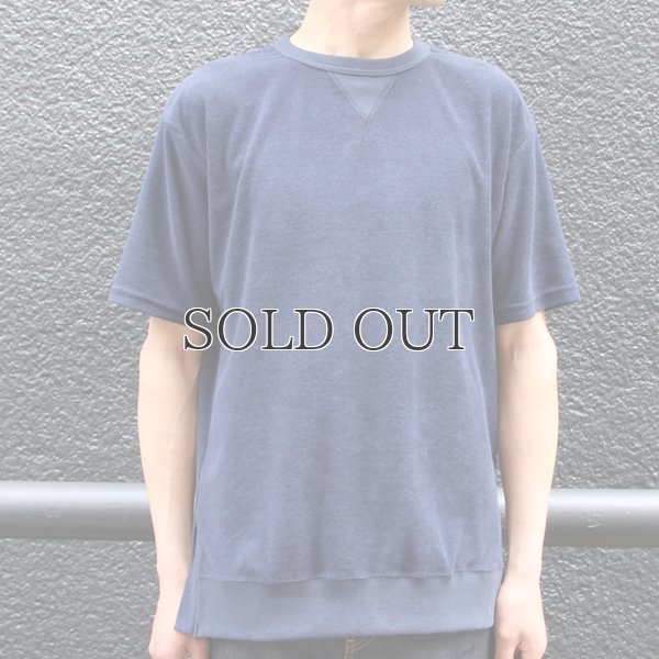 画像10: コットンパイル ガゼットスウェットオーバーサイズ サイドスリット S/S Tee【MADE IN JAPAN】『日本製』/ Upscape Audience