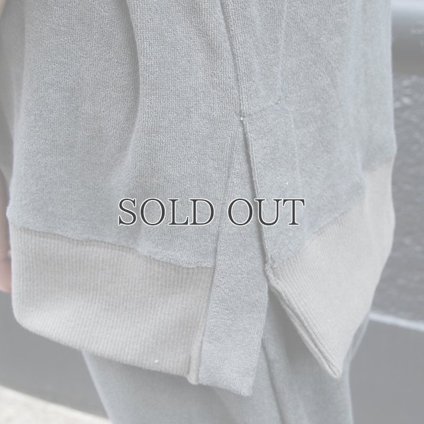 画像14: コットンパイル ガゼットスウェットオーバーサイズ サイドスリット S/S Tee【MADE IN JAPAN】『日本製』/ Upscape Audience